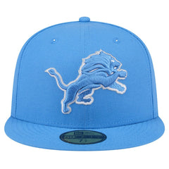 Detroit Lions New Era Omaha 59FIFTY Fitted Hat - Blue - NFL