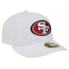 San Francisco 49ers New Era Omaha Low Profile 59FIFTY Fitted Hat - White - NFL