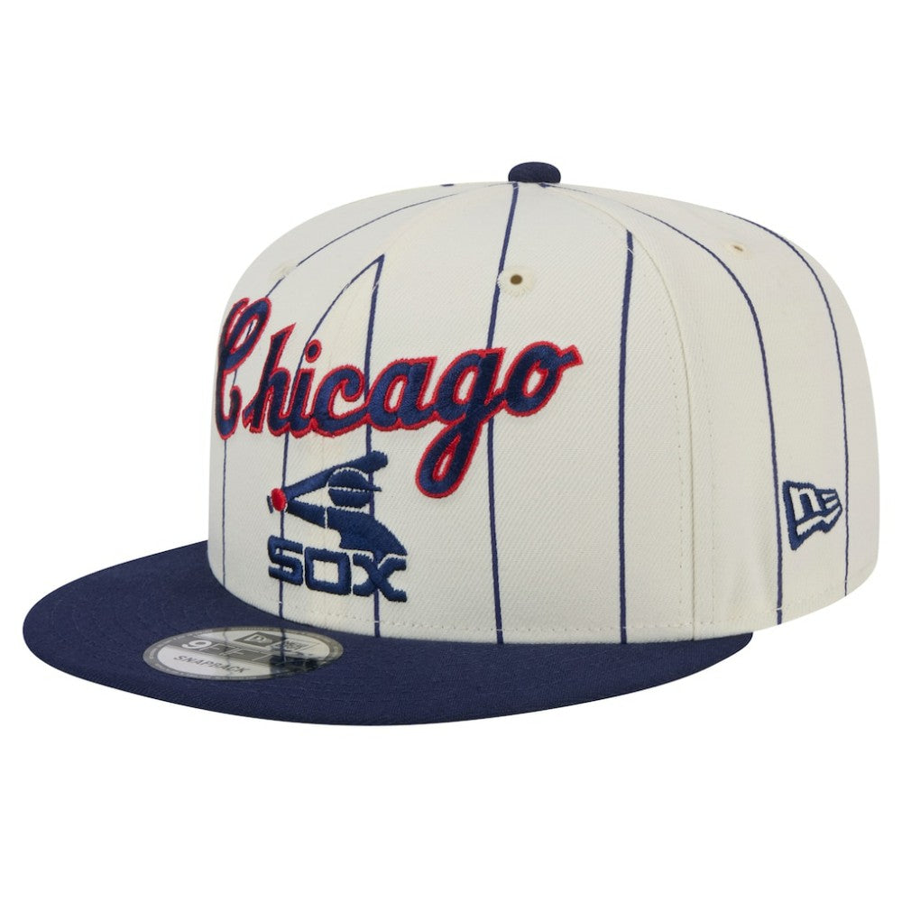 Chicago White Sox New Era Jersey Pinstripe 9FIFTY Snapback Hat Sale