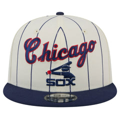 Chicago White Sox New Era Jersey Pinstripe 9FIFTY Snapback Hat Sale