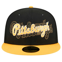 Pittsburgh Pirates New Era Shadow Stitch 59FIFTY Fitted Hat Discount