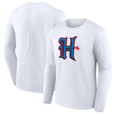 Houston Texans Secondary Logo Long Sleeve T-Shirt - White - NFL