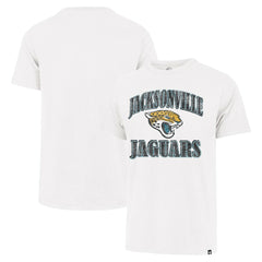 Jacksonville Jaguars '47 Overrun Franklin T-Shirt - White - 47 brand