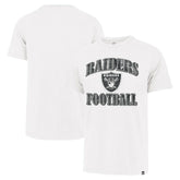 Las Vegas Raiders '47 Overrun Franklin T-Shirt - White - 47 brand