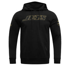 New York Jets Pro Standard Classic Chenille Pullover Hoodie - Black - NFL