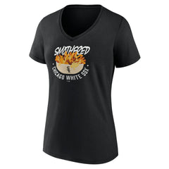 Chicago White Sox Women's Smothered Fries V-Neck T-Shirt Online