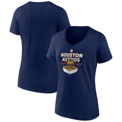 Houston Astros Women's Prime Rib Sandwich V-Neck T-Shirt Outlet