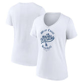 Los Angeles Dodgers Women's West Coast Baseball V-Neck T-Shirt Near Me