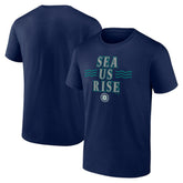 Seattle Mariners Sea Us Rise T-Shirt Discount