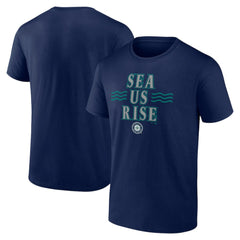 Seattle Mariners Sea Us Rise T-Shirt Discount