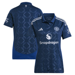 Adidas - Manchester United Women's 2024/25 Away Replica Jersey - Navy