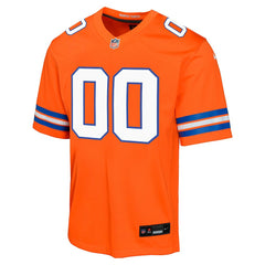 Denver Broncos Youth Mile High Collection 1977 Throwback Custom Game Jersey - Orange - Nike