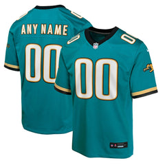 Jacksonville Jaguars Youth Prowler Throwback Custom Game Jersey - Teal - Nike