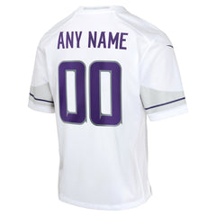 Minnesota Vikings Youth Alternate Custom Game Jersey - White - Nike