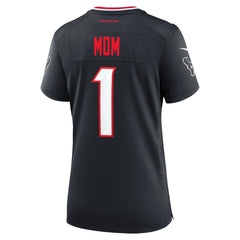 Houston Texans Women's #1 Mom Game Jersey - Navy - Nike