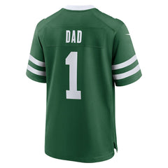New York Jets #1 Dad Game Jersey - Legacy Green - Nike