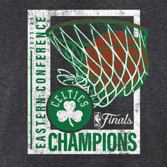 Fanatics Boston Celtics 2024 Eastern Conference Champions Full Court Trap T-Shirt Heather Charcoal