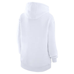 Detroit Lions G-III 4Her by Carl Banks Women's Team Logo Graphic Fleece Tri-Blend Pullover Hoodie - White - NFL