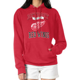 Detroit Red Wings G-III 4Her by Carl Banks Women's Team Logo Tri-Blend Fleece Pullover Hoodie - Red | NHL on sale