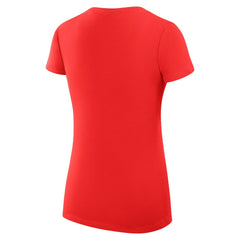 Atlanta Hawks G-III 4Her by Carl Banks Women's Super-Slim Fit Lightweight Team Logo V-Neck T-Shirt Red