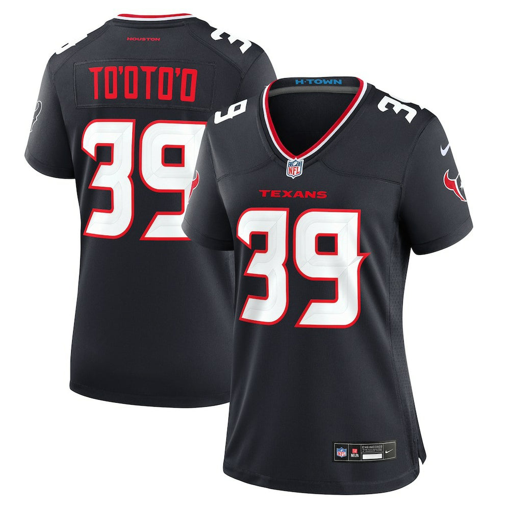 Henry To'oto'o Houston Texans Women's Team Game Jersey - Navy - Nike