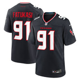 Folorunso Fatukasi Houston Texans Team Game Jersey - Navy - Nike