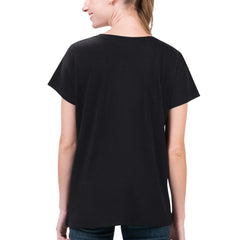 Houston Texans G-III 4Her by Carl Banks Women's Super-Slim Fit Lightweight H-Town V-Neck T-Shirt - Black - NFL