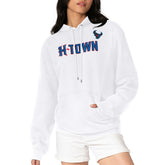 Houston Texans G-III 4Her by Carl Banks Women's H-Town Fleece Pullover Hoodie - White - NFL