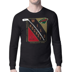 Minnesota Wild Starter Shield Long Sleeve Graphic T-Shirt - Black | NHL discount