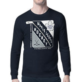Toronto Maple Leafs Starter Shield Long Sleeve Graphic T-Shirt - Navy | NHL Lifestyle