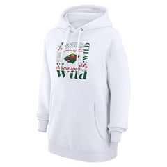 Minnesota Wild G-III 4Her by Carl Banks Women's Collage Team Graphic Tri-Blend Fleece Pullover Hoodie - White | NHL discount