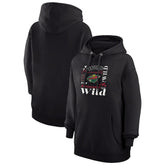 Minnesota Wild G-III 4Her by Carl Banks Women's Collage Team Graphic Tri-Blend Fleece Pullover Hoodie - Black | NHL online