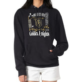 Vegas Golden Knights G-III 4Her by Carl Banks Women's Collage Team Graphic Tri-Blend Fleece Pullover Hoodie - Black | NHL on sale