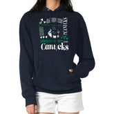Vancouver Canucks G-III 4Her by Carl Banks Women's Collage Team Graphic Tri-Blend Fleece Pullover Hoodie - Navy | NHL online