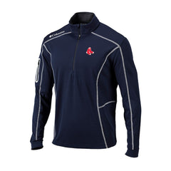 Boston Red Sox Columbia Cooperstown Collection Omni-Wick Shotgun Quarter-Zip Top Near Me