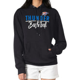 Oklahoma City Thunder G-III 4Her by Carl Banks Women's Graphics Fleece Pullover Hoodie Black