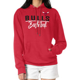Chicago Bulls G-III 4Her by Carl Banks Women's Graphics Fleece Pullover Hoodie Red