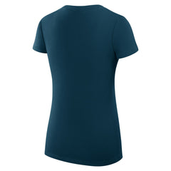Oklahoma City Thunder G-III 4Her by Carl Banks Women's Super-Slim Fit Lightweight Team Sport V-Neck T-Shirt Navy