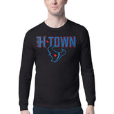 Houston Texans Starter H-Town Graphic Long Sleeve T-Shirt - Black - NFL