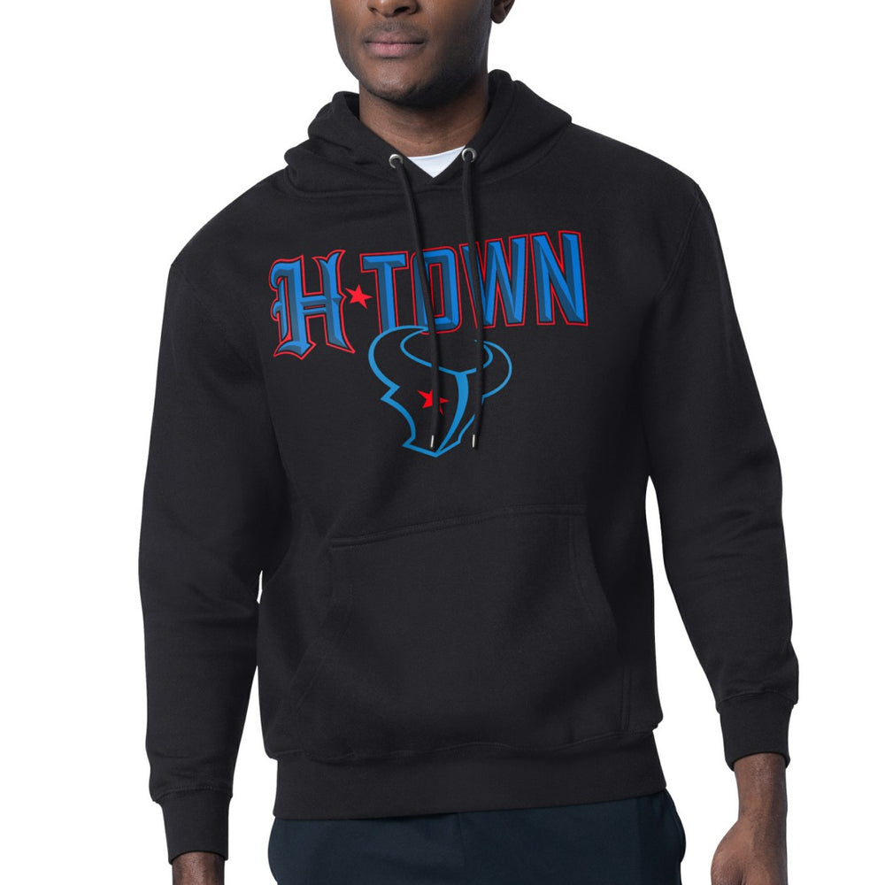 Houston Texans Starter H-Town Graphic Fleece Pullover Hoodie - Black - NFL