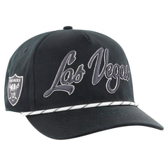 Las Vegas Raiders '47 Overhand Speckle Hitch Adjustable Hat - Black - 47 brand