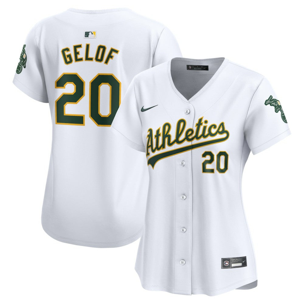 Zack Gelof Athletics Nike Women's Home Limited Player Jersey Online