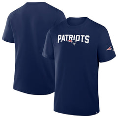 New England Patriots Option Route Legacy T-Shirt - Navy - Fanatics