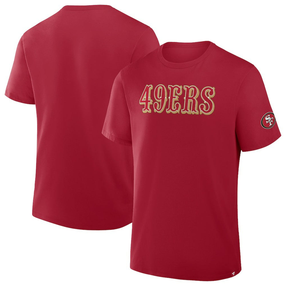 San Francisco 49ers Option Route Legacy T-Shirt - Scarlet - Fanatics