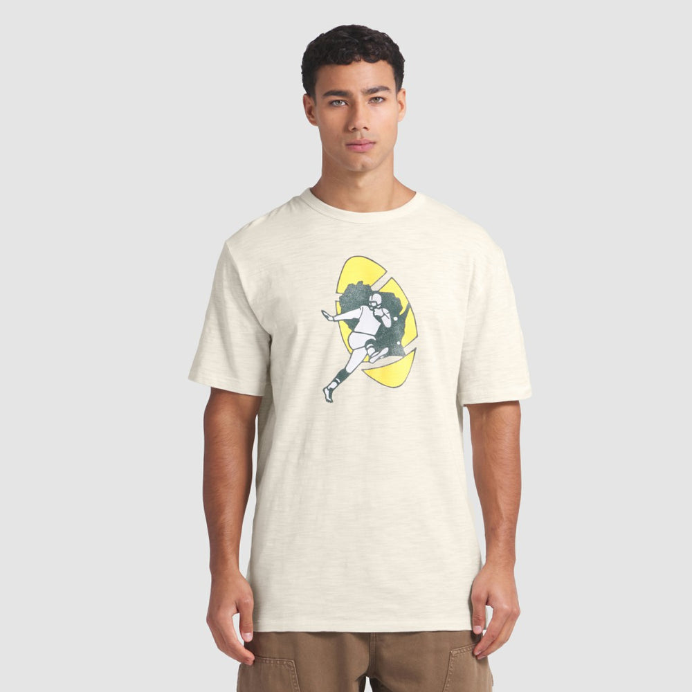 Green Bay Packers Slub T-Shirt - Cream - Fanatics
