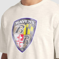 Baltimore Ravens Slub T-Shirt - Cream - Fanatics