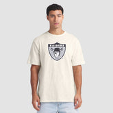 Las Vegas Raiders Slub T-Shirt - Cream - Fanatics