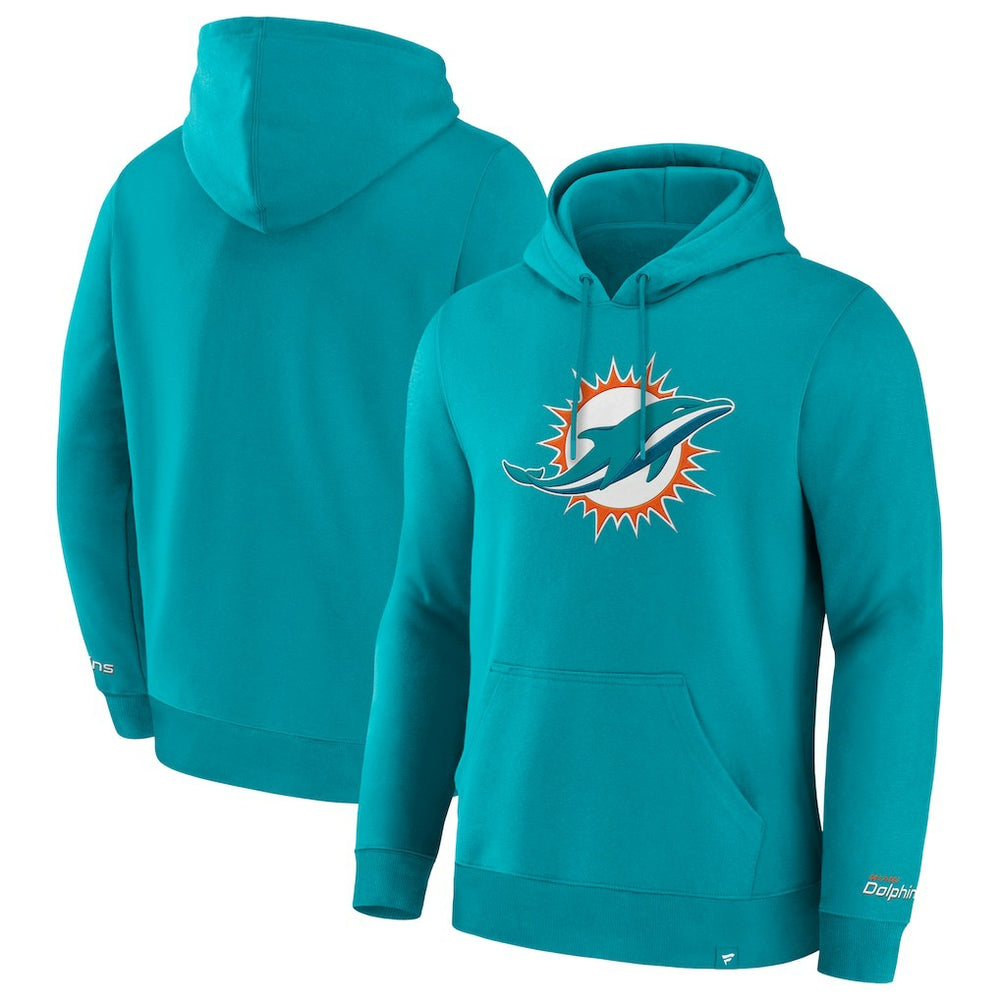 Miami Dolphins Pylon Cam Legacy Pullover Hoodie - Aqua - Fanatics