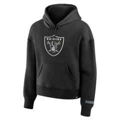 Las Vegas Raiders Women's Legacy Fleece Pullover Hoodie - Black - Fanatics
