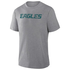 Philadelphia Eagles Pass Rush Tri-Blend T-Shirt - Heather Gray - Fanatics